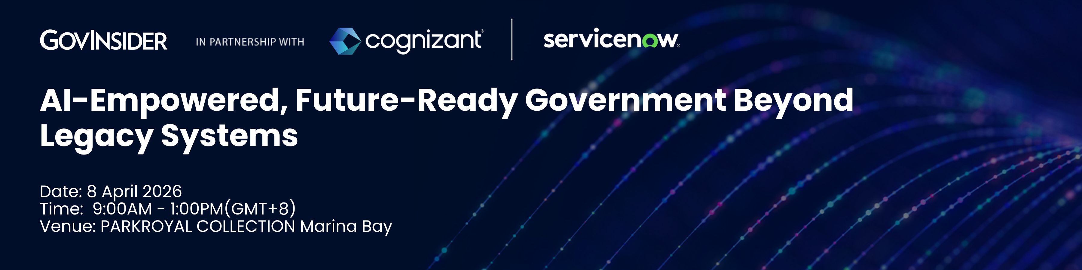 event banner for AI-Empowered, Future-Ready Government Beyond Legacy Systems